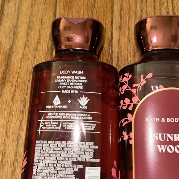 BBW 2pc Sunrise Woods Body Wash - Picture 3 of 3